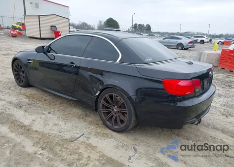 2011 BMW M3 z USA, uszkodzony, nr VIN WBSDX9C5XBE583815